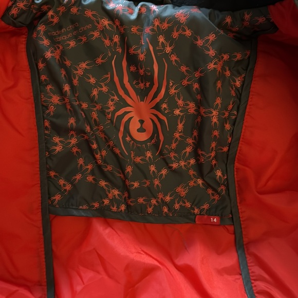 - Boys Spyder winter jacket Sz 14 - Picture 11 of 11